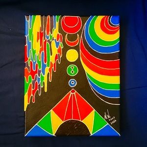 Chakra balancing painting